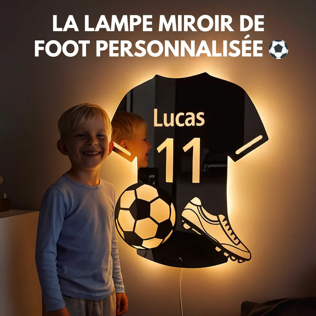 Lumeo Kids – Maillot de Champion lumineux personnalisé
